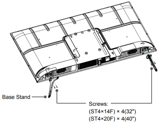 Installing the stand