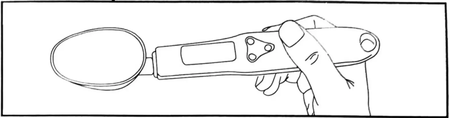 Frakin Digital Measuring Kitchen Spoon - fig1