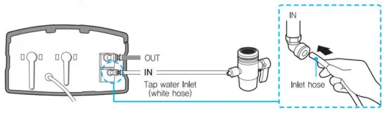AQUA IONIZER PRO IONHEALTH Touch Water Ionizer - Installation Method 1