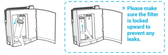 AQUA IONIZER PRO IONHEALTH Touch Water Ionizer - Replacing Filter