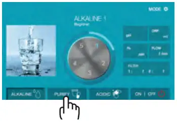 AQUA IONIZER PRO IONHEALTH Touch Water Ionizer - puriied water 1