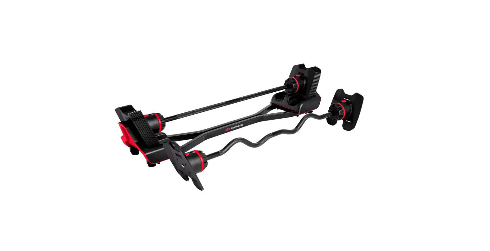 Bowfelex Selecttech 2080 Barbell With Curl Bar Owner's Manual