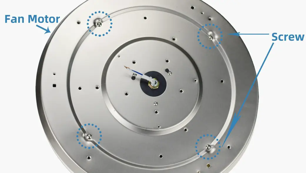 BAYSQUIRREL BS LY 9078 Ceiling Fan with Light - the speaker in the lampshade 3