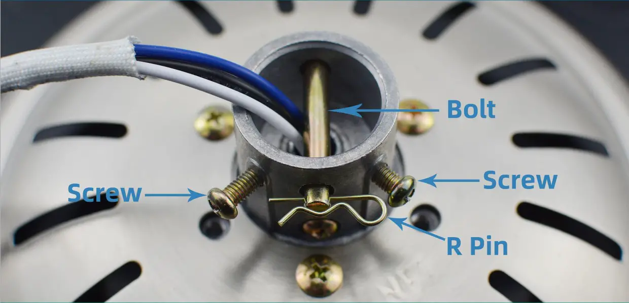 BAYSQUIRREL BS LY 9078 Ceiling Fan with Light - the speaker in the lampshade 6