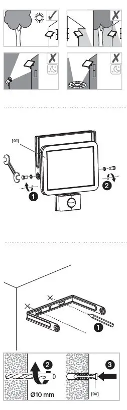 LAP RB0258A Outdoor LED Solar Floodlight With PIR Sensor-FIG10