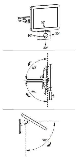 LAP RB0258A Outdoor LED Solar Floodlight With PIR Sensor-FIG13