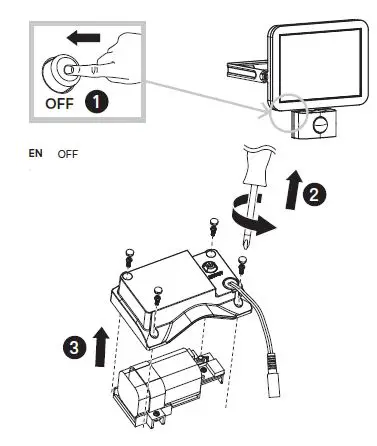 LAP RB0258A Outdoor LED Solar Floodlight With PIR Sensor-FIG19
