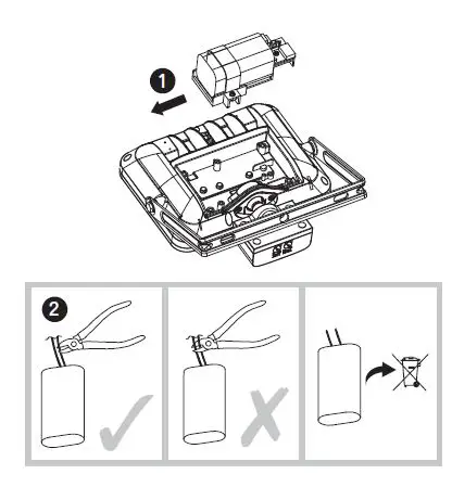 LAP RB0258A Outdoor LED Solar Floodlight With PIR Sensor-FIG20