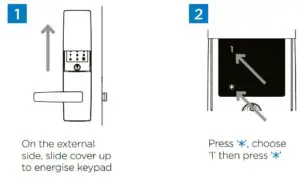 Fig 10 SETTING ADMIN CODE