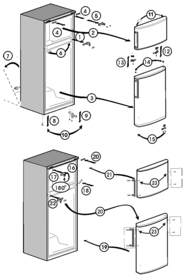 beko DS227030N Refrigerator - Fig 1