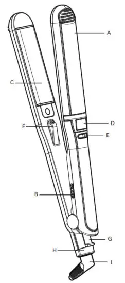 Rowenta Styling Art CF7195E0 Hair Straightener