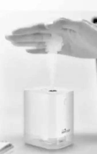 sercair D8001 Portable Mini Automatic Hand Disinfectant Spray Dispenser 2