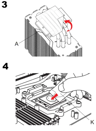 GAMDIAS BOREAS E1 410 LITE CPU Air Cooler Installation - Featured Image - Fig2