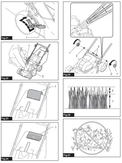 makita DLM463 Cordless Lawn Mower - fig 4