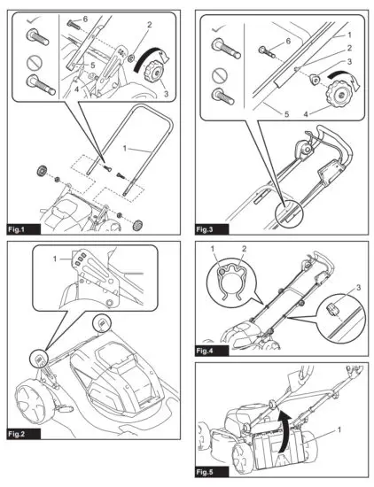 makita DLM463 Cordless Lawn Mower - fig