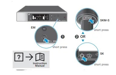 Sennheiser SKEWD Bodypack Transmitter fig 17