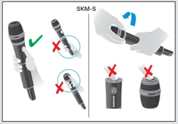 Sennheiser SKEWD Bodypack Transmitter fig 20