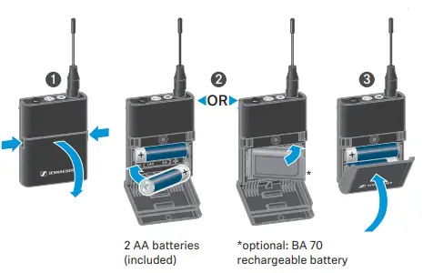 Sennheiser SKEWD Bodypack Transmitter fig 5