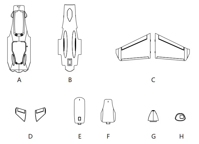 ATOMRC B09LCG99J2 Dolphin Plane Kit - figure 1