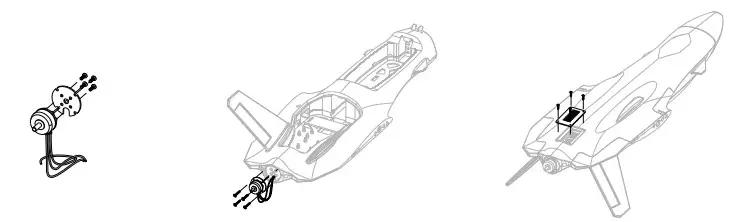 ATOMRC B09LCG99J2 Dolphin Plane Kit - figure 9