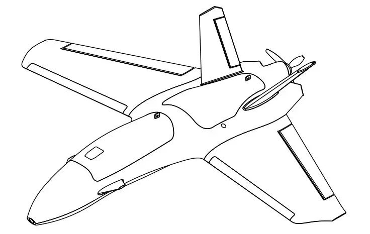 ATOMRC B09LCG99J2 Dolphin Plane Kit