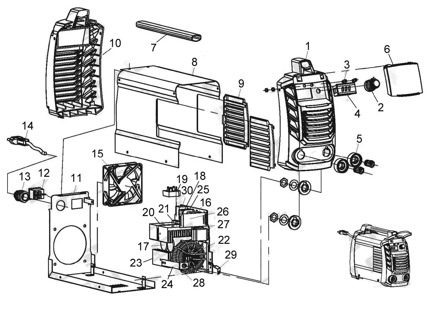 Clarke-MMA200A-200A-MMA-Inverter-Welder-14