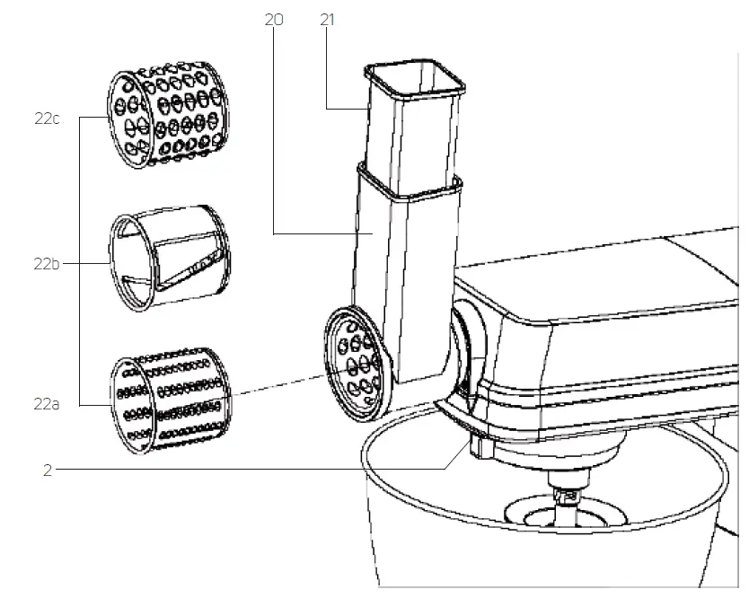 PHILCO PHSM 9000 Multi-Purpose Food Processor fig 11