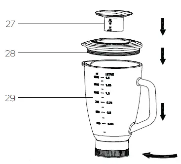 PHILCO PHSM 9000 Multi-Purpose Food Processor fig 12