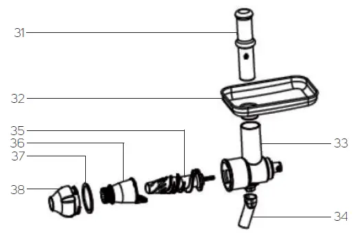 PHILCO PHSM 9000 Multi-Purpose Food Processor fig 6