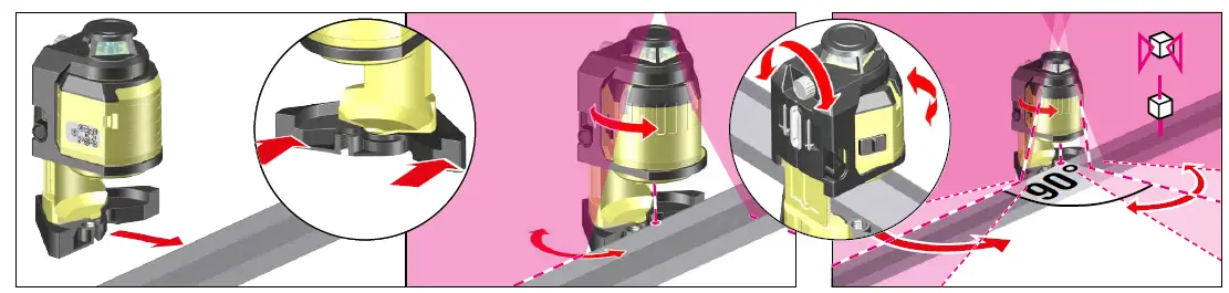 STABILA LAX 400 Self Levelling Multiline Laser fig17