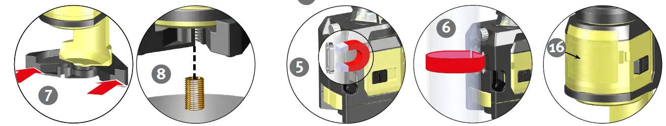 STABILA LAX 400 Self Levelling Multiline Laser fig8