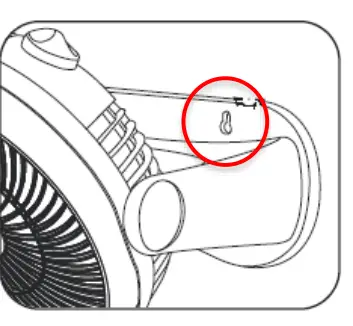 celsius CELAC250 30cm Air Circulator 3