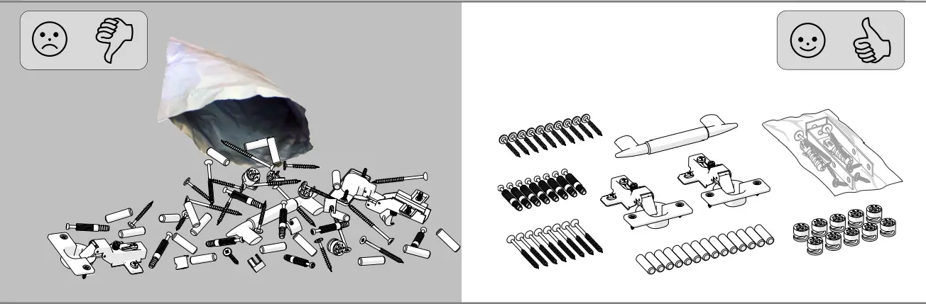 Assembling instruction