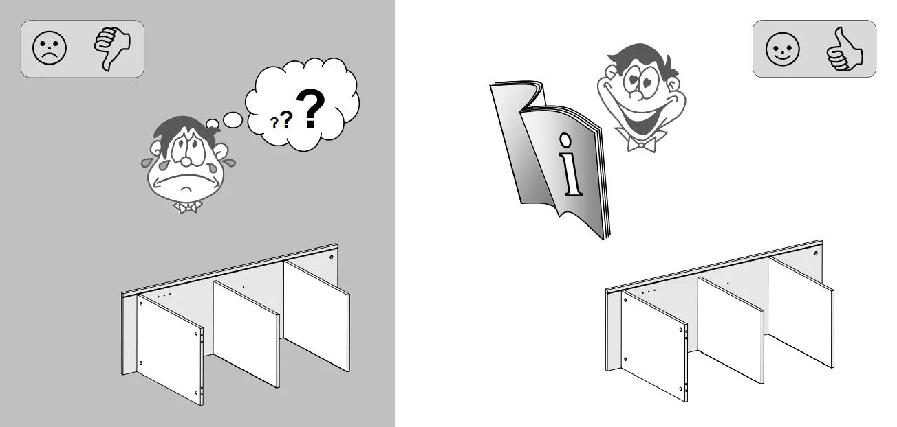 Assembling instruction