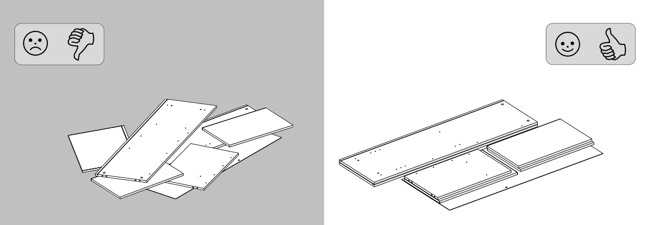 Assembling instruction