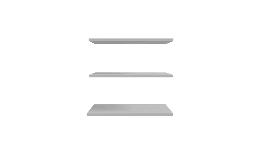 Forte Hvkd43 Set Of Three Shelves Instruction Manual