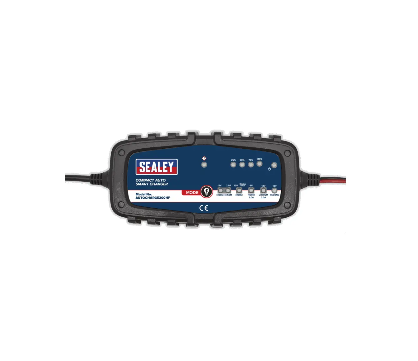 Sealey Autocharge200hf Compact Smart Trickle Charger Instructions