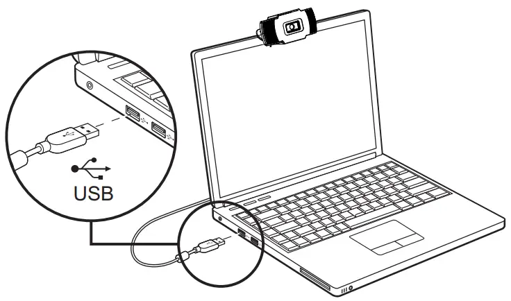 Webcam - Connect your webcam