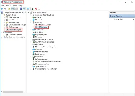 Webcam - or Windows computer