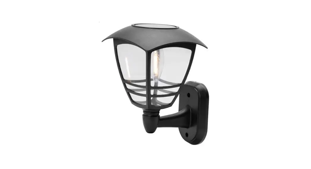 Ansult 019698 Led Wall Lamp Solar Cell Instruction Manual