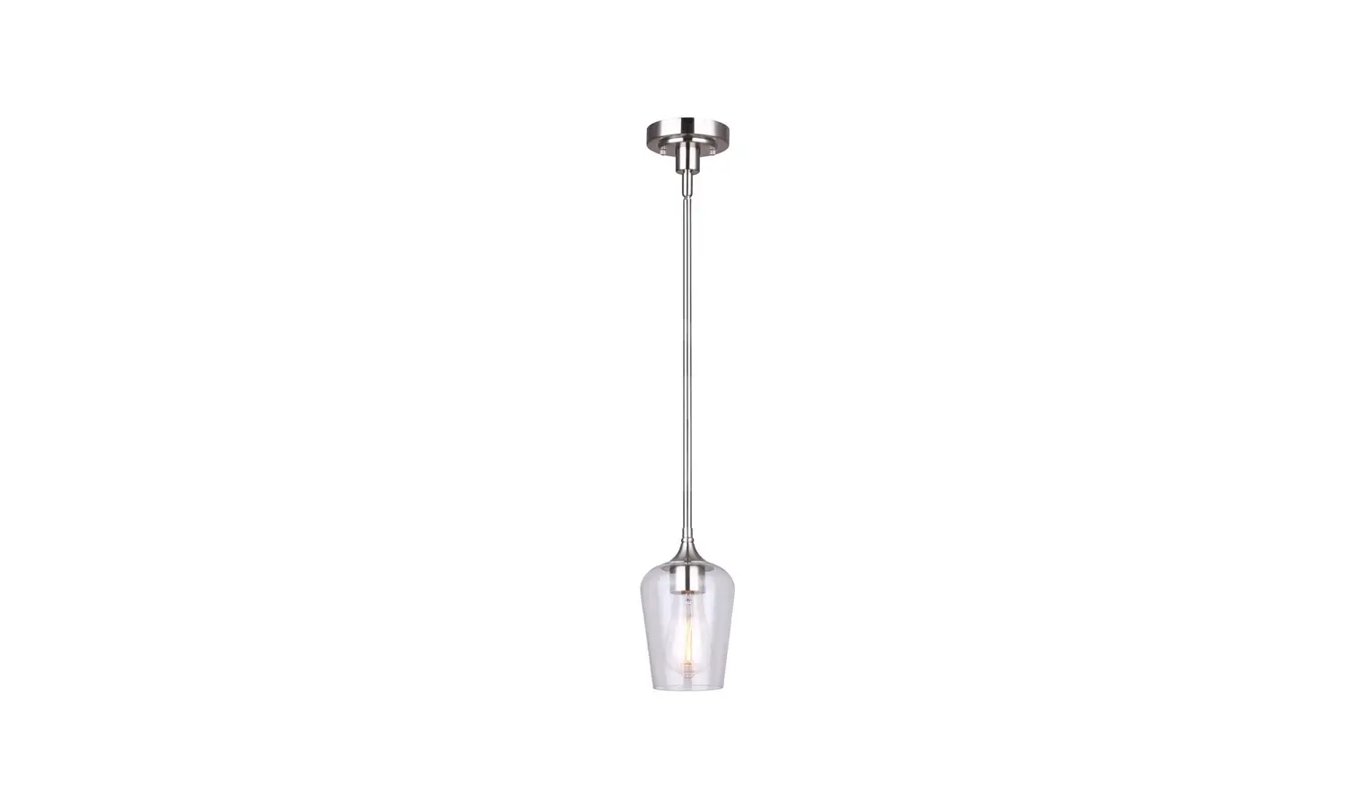 Canarmna Ipl1102a01bn 1-light Brushed Nickel Conall Pendant Light Instruction Manual