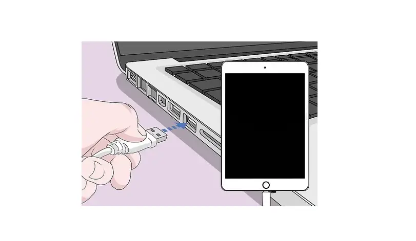 Connect Ipad And Your Computer With A Cable Connect Ipad And Your Computer With A Cable