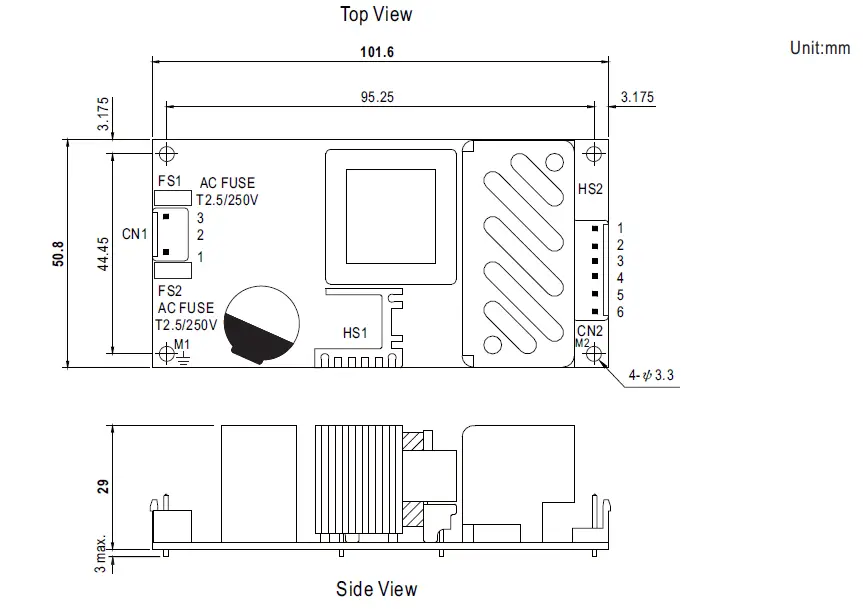 MEAN-WELL-RPT-60-Series-60W-Reliable-Triple Output-Medical-Grade-FIG9