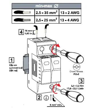 technoswitch ST021DI AC Electric System Surge Protective Device 4