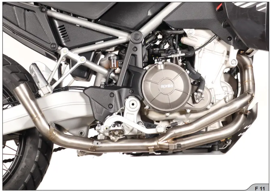 AKRAPOVIC AKE A6R1 Racing Line Full System Exhaust - 10