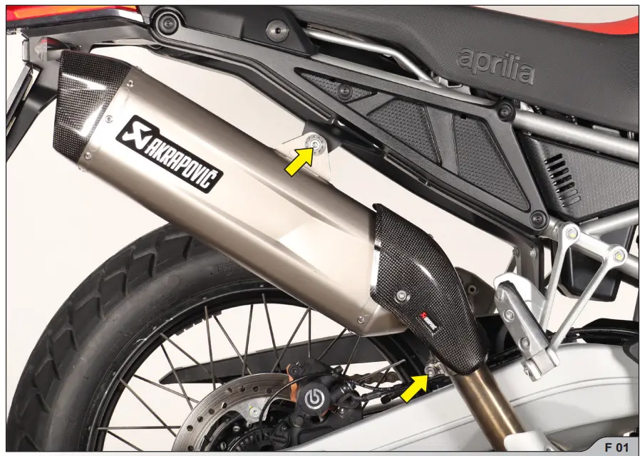 AKRAPOVIC AKE A6R1 Racing Line Full System Exhaust - EXHAUST SYSTEM