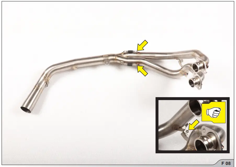 AKRAPOVIC AKE A6R1 Racing Line Full System Exhaust - fig7