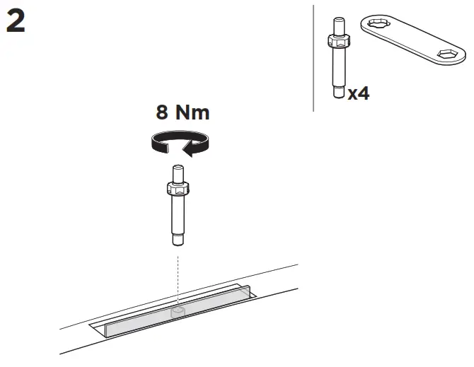 THULE 187089 Roof Rack Custom Fit Kit - 4