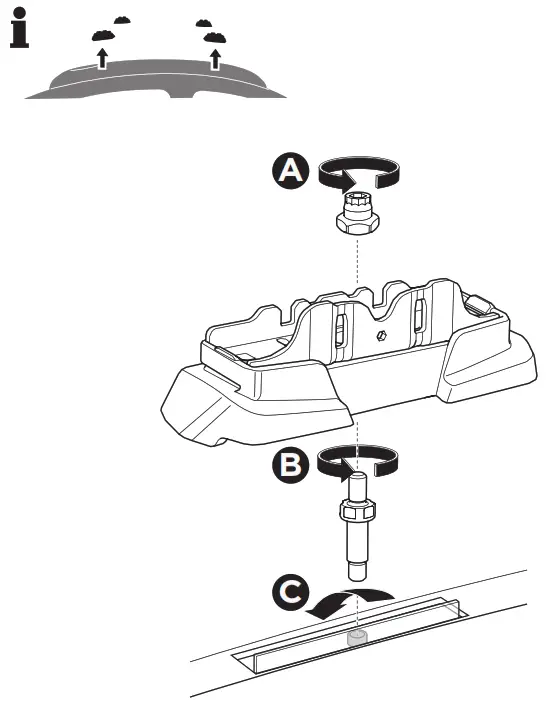 THULE 187089 Roof Rack Custom Fit Kit - 7