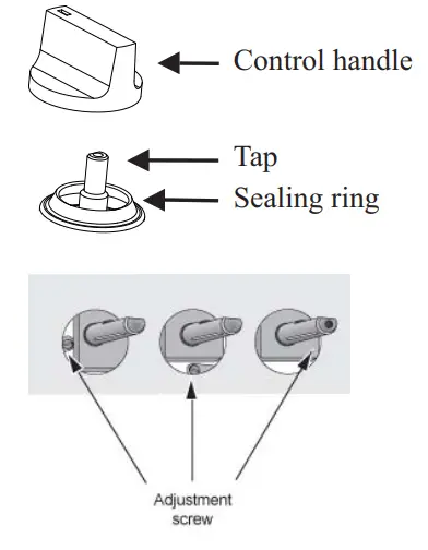 COOKOLOGY GH755SS 75cm Built In Gas Hob -fig45